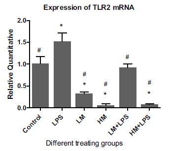 The Inhibitory Role of M2000 (β-D-Mannuronic Acid) on Expression of Toll-like Receptor 2 and 4 in HT29 Cell Line.