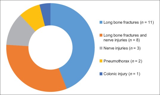 Pattern of Extremity Arterial Injury and Outcome of Repair in Southwest, Nigeria.