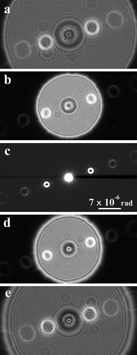 Lensless fourier transform electron holography applied to vortex beam analysis