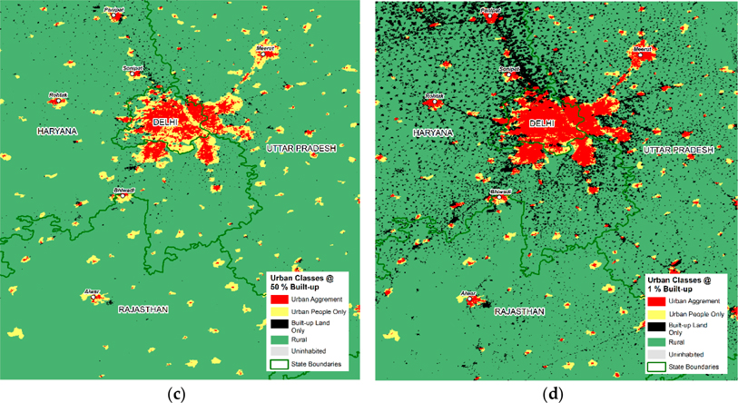 Urbanization in India: Population and Urban Classification Grids for 2011.