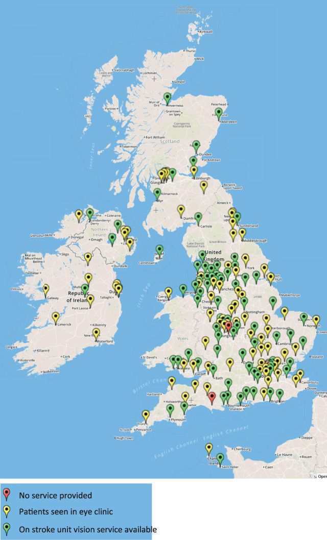 Ten Years On - A Survey of Orthoptic Stroke Services in the UK and Ireland.