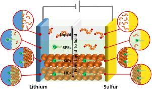 Interfacial design for lithium–sulfur batteries: From liquid to solid