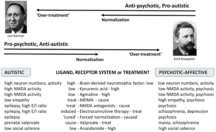 Comparative psychopharmacology of autism and psychotic-affective disorders suggests new targets for treatment.