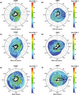 Optical properties of atmospheric particles over an urban site in Mexico City and a peri-urban site in Queretaro