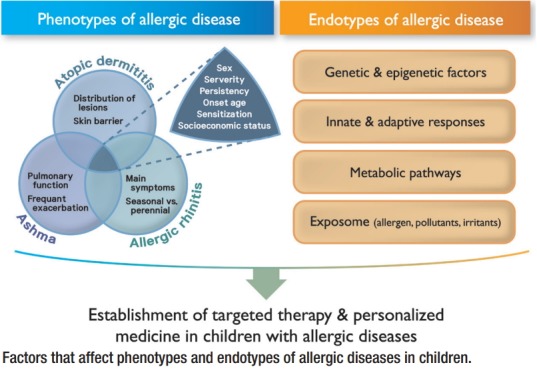 Phenotypes of allergic diseases in children and their application in clinical situations.