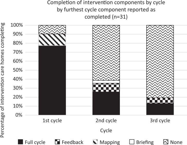 The Implementation of Dementia Care Mapping in a Randomized Controlled Trial in Long-Term Care: Results of a Process Evaluation.