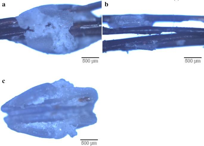 Microbond fibre bundle pullout technique to evaluate the interfacial adhesion of polyethylene and polypropylene self reinforced composites