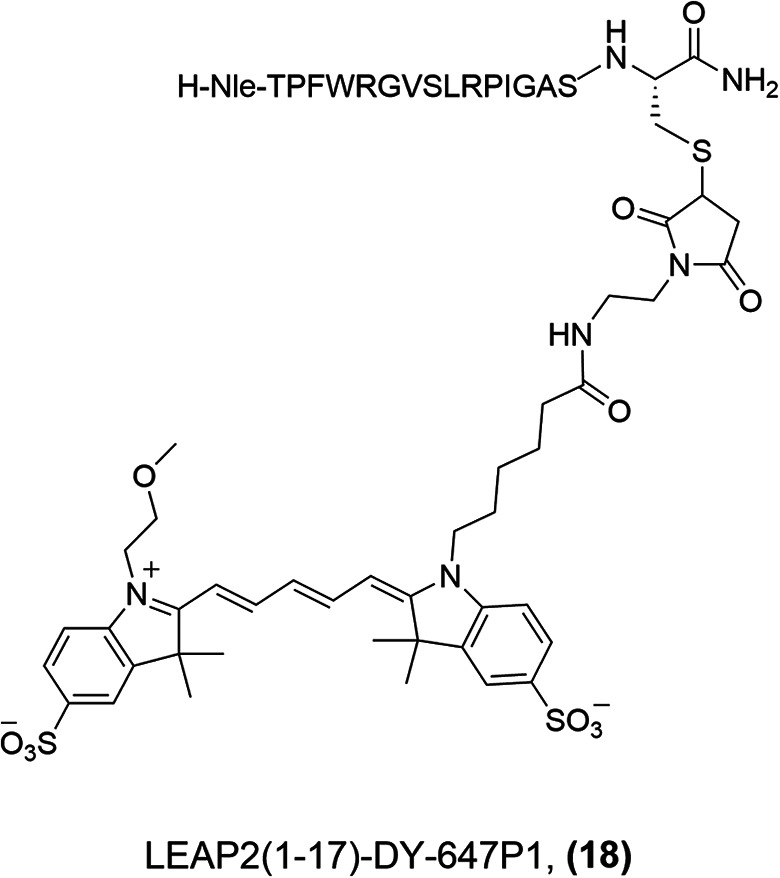 A Decade's Progress in the Development of Molecular Imaging Agents Targeting the Growth Hormone Secretagogue Receptor.