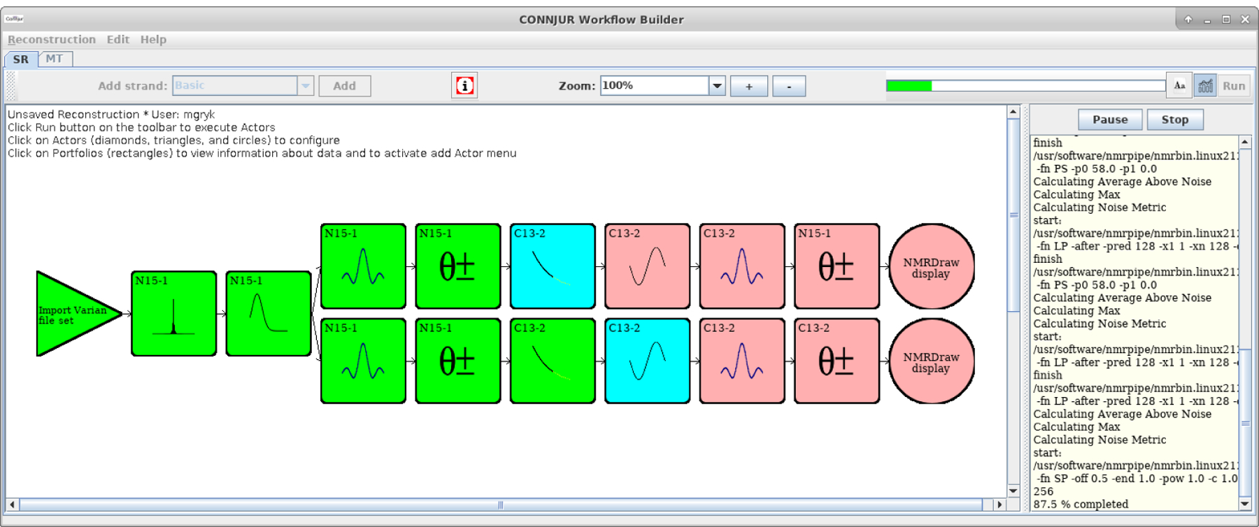 Embedding Analytics within the Curation of Scientific Workflows.