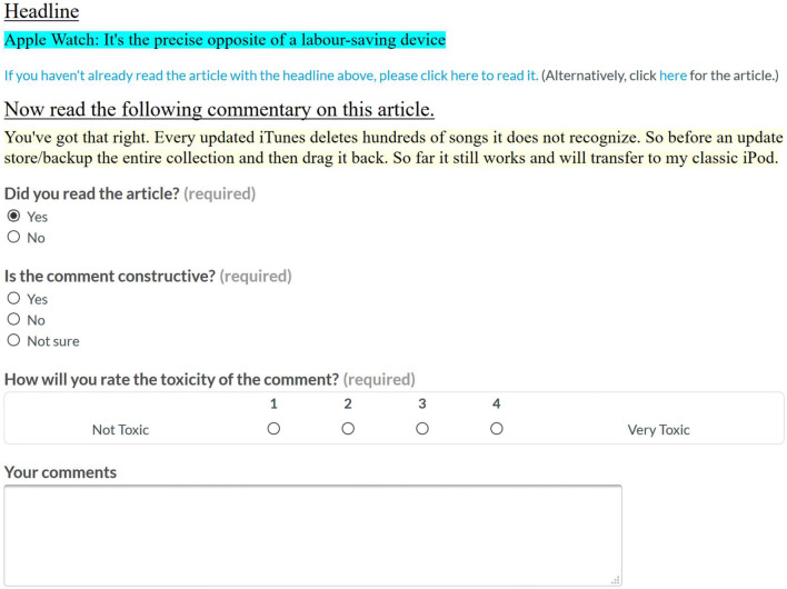 The SFU Opinion and Comments Corpus: A Corpus for the Analysis of Online News Comments.