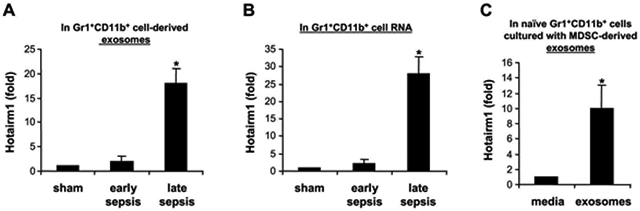 Long Non-Coding RNA Hotairm1 Promotes S100A9 Support of MDSC Expansion during Sepsis.