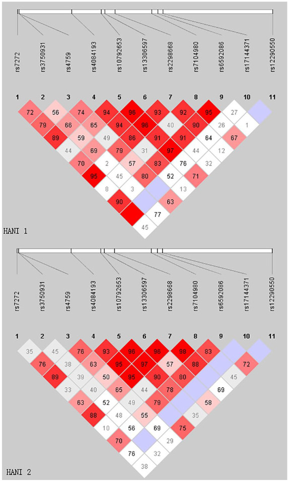 Haplotype-based association study between PRCP gene polymorphisms and essential hypertension in Hani minority group from a remote region of China.