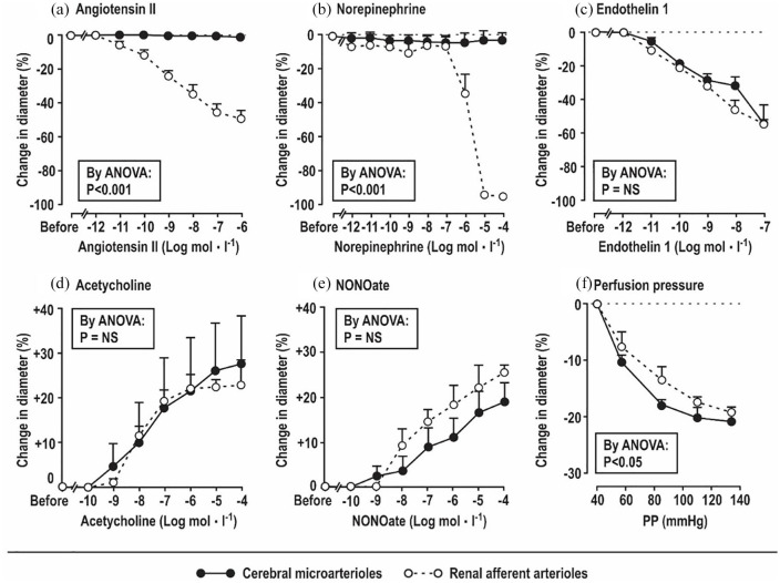 Endothelial prostaglandin D<sub>2</sub> opposes angiotensin II contractions in mouse isolated perfused intracerebral microarterioles.