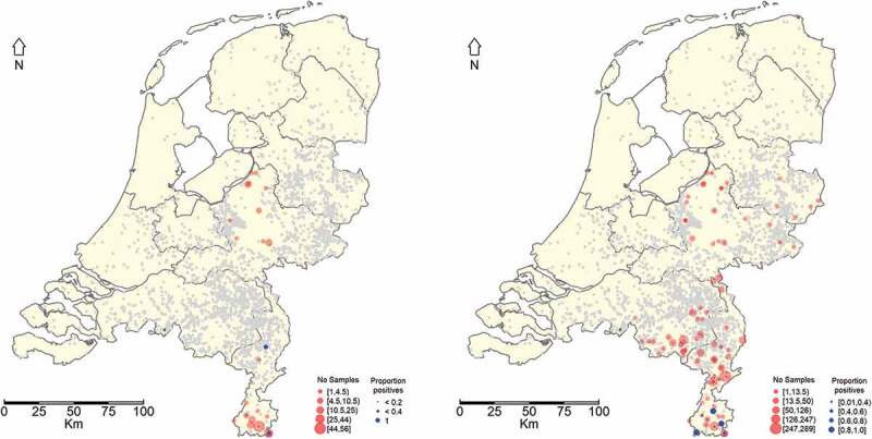 Monitoring results of wild boar (<i>Sus scrofa</i>) in The Netherlands: analyses of serological results and the first identification of <i>Brucella suis</i> biovar 2.