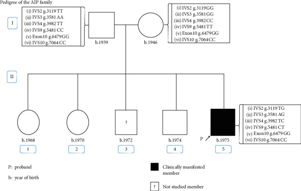 Acute Intermittent Porphyria in a Man with Dual Enzyme Deficiencies.