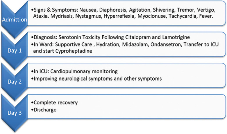 Serotonin Toxicity Following Suicide with Citalopram and Lamotrigine: A Rare Case Report and Literature Review.