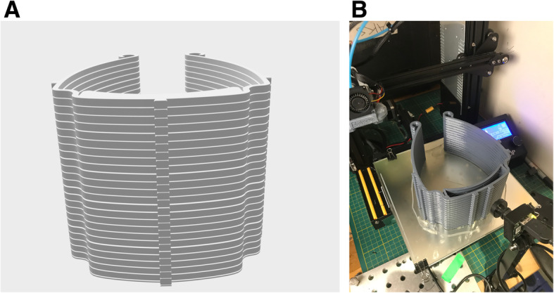 Optimization of community-led 3D printing for the production of protective face shields.