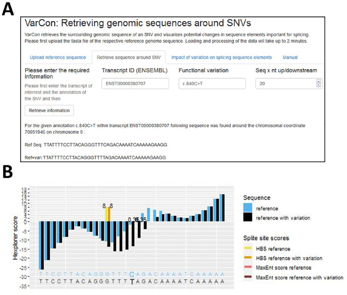 VarCon: An R Package for Retrieving Neighboring Nucleotides of an SNV.