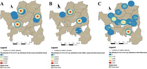 Detection of Anaplasma spp. and Bartonella spp. from wild-caught rodents and their ectoparasites in Nakhon Ratchasima Province, Thailand