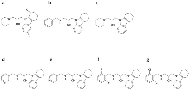 Discovery of a multipotent chaperone, 1-(2,6-Difluorobenzylamino)-3-(1,2,3,4-tetrahydrocarbazol-9-yl)-propan-2-ol with the inhibitory effects on the proliferation of prion, cancer as well as influenza virus.