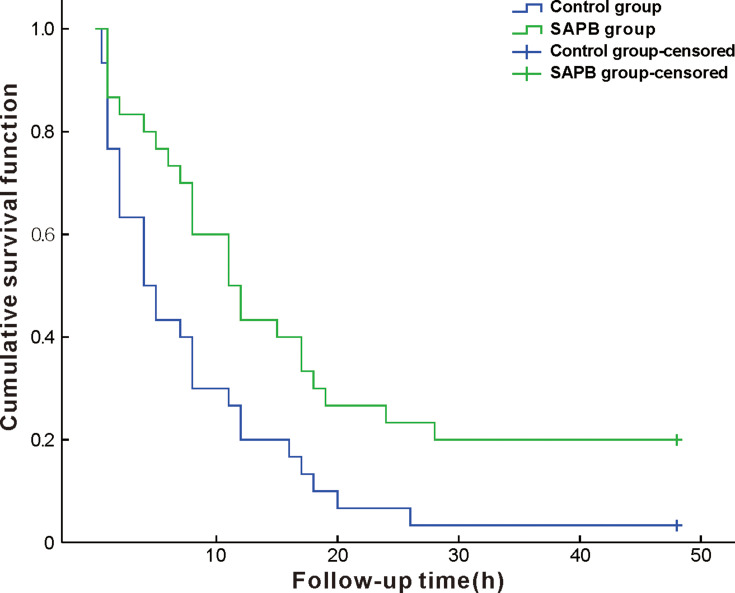 Analgesic Effect of Serratus Anterior Plane Block After Thoracoscopic Surgery: A Randomized Controlled Double-Blinded Study.