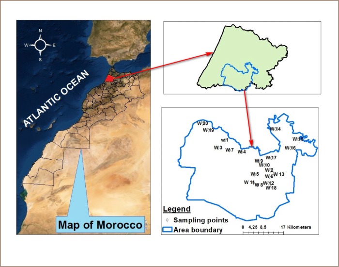 Groundwater Quality in Sidi Slimane, Morocco.