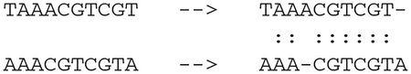 Levenshtein Distance, Sequence Comparison and Biological Database Search