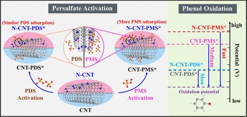 The Intrinsic Nature of Persulfate Activation and N-Doping in Carbocatalysis