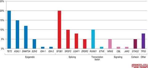 Molecular aberrations in myelodysplastic syndromes
