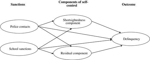 Sanctions, short-term mindsets, and delinquency: Reverse causality in a sample of high school youth