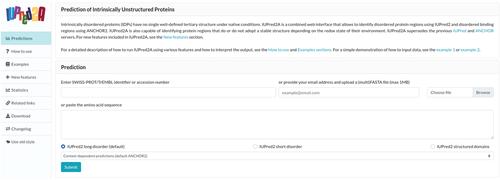 Analyzing Protein Disorder with IUPred2A