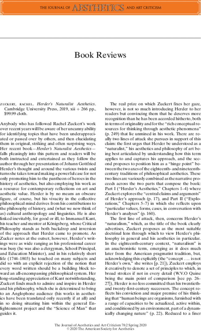 Wes, Hill.  How Folklore Shaped Modern Art: A Post-Critical History of Aesthetics. New York: Routledge,  2016, 182 pp., $160.00 cloth.