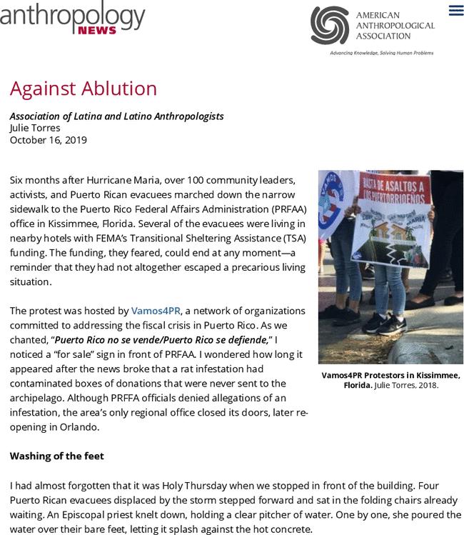 Against Ablution