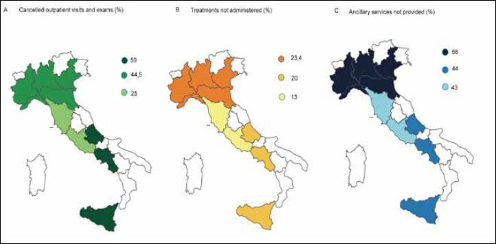 Estimating the impact of COVID-19 pandemic on services provided by Italian Neuromuscular Centers: an Italian Association of Myology survey of the acute phase.