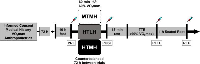 Tumor necrosis factor-α, TNF receptor, and soluble TNF receptor responses to aerobic exercise in the heat