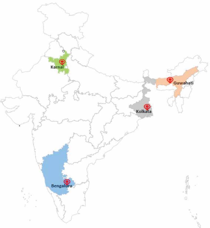 A qualitative study on antibiotic use and animal health management in smallholder dairy farms of four regions of India.