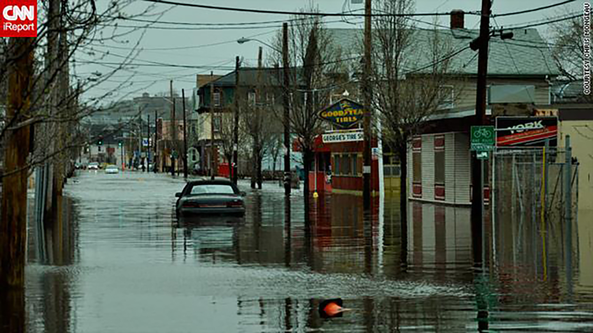 Rainfall Runoff and Flood Simulations for Hurricane Impacts on Woonasquatucket River, USA.