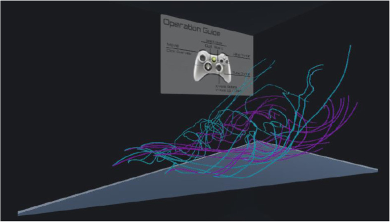 Streamline pair selection for comparative flow field visualization.