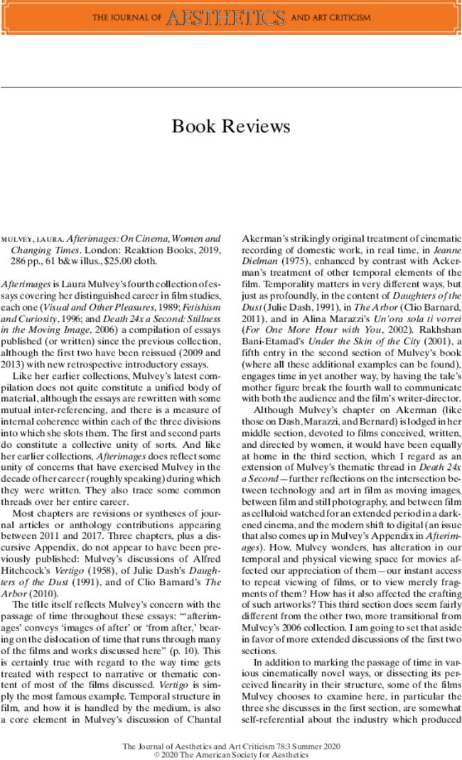 Aumann, ,  , Antony.  Art and Selfhood: A Kierkegaardian Account. Lanham, MD: Lexington Books,  2019,  252 pp., 8 b&w illus., $95.00 cloth.