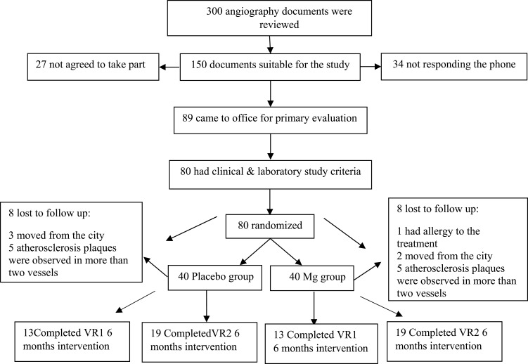 Magnesium Sulfate Improves Some Risk Factors for Atherosclerosis in Patients Suffering from One or Two Coronary Artery Diseases: A Double-blind Clinical Trial Study.