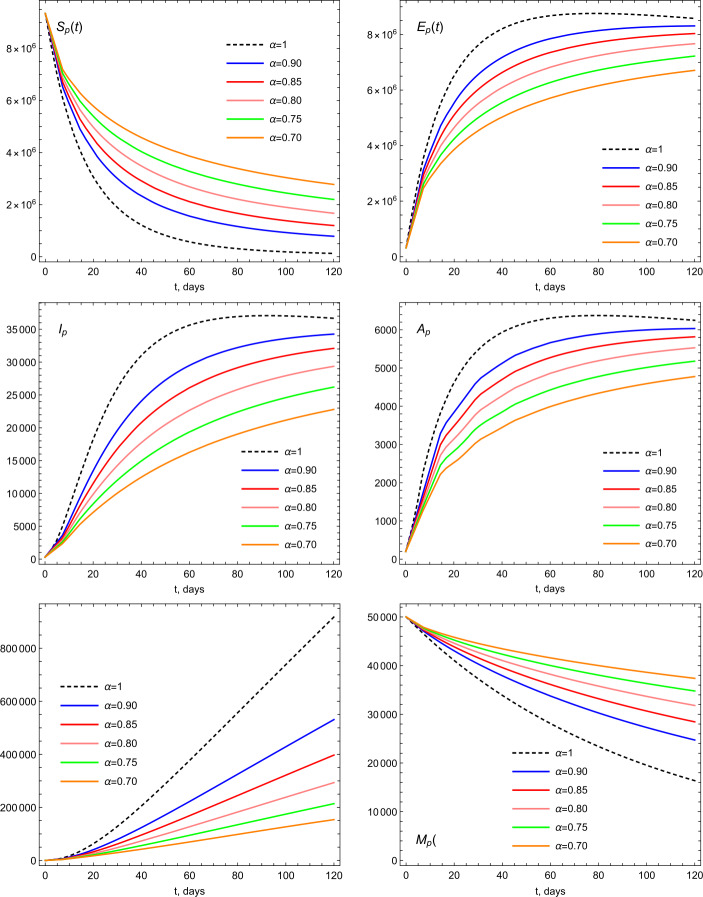 The dynamics of COVID-19 in the UAE based on fractional derivative modeling using Riesz wavelets simulation.