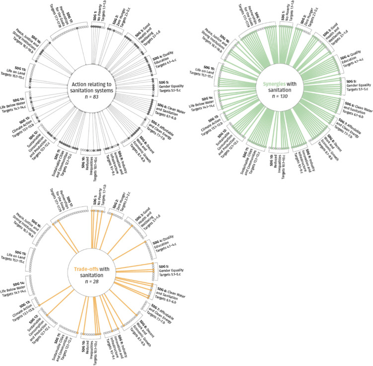 Synergies and trade-offs between sanitation and the sustainable development goals.