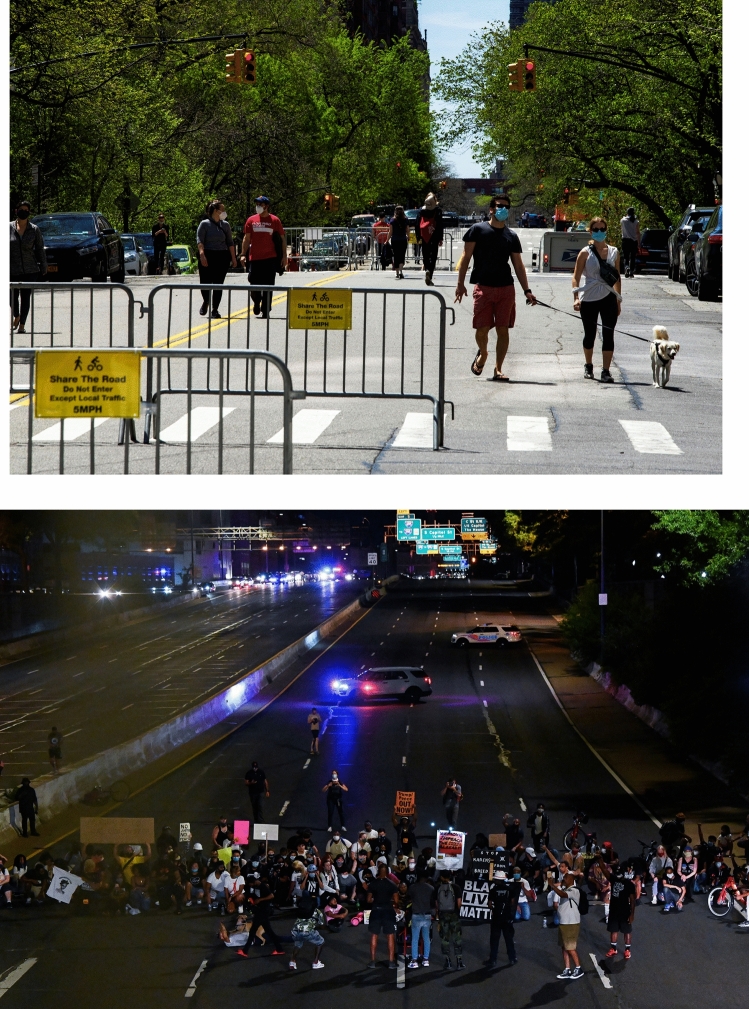 Examining privilege and power in US urban parks and open space during the double crises of antiblack racism and COVID-19.