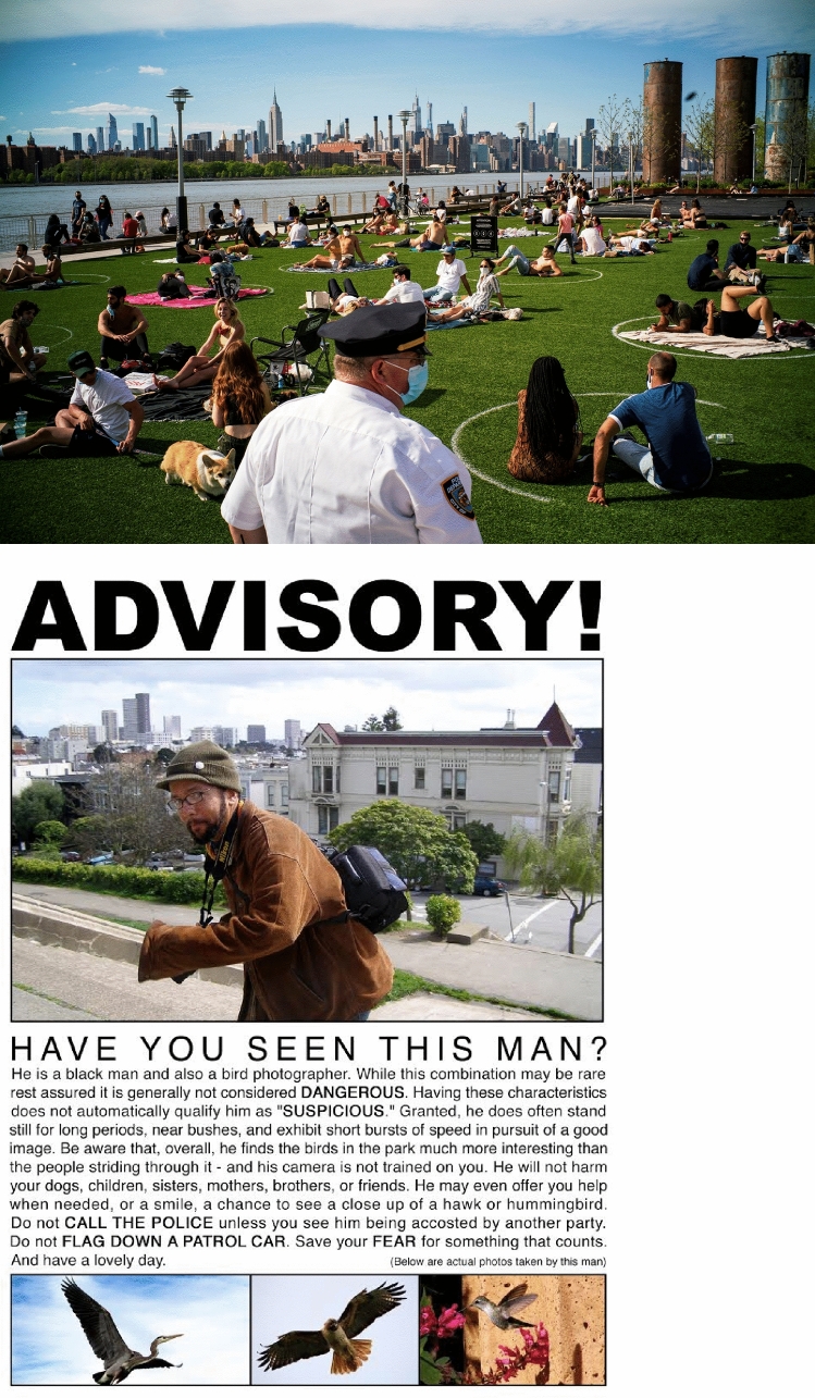 Examining privilege and power in US urban parks and open space during the double crises of antiblack racism and COVID-19.