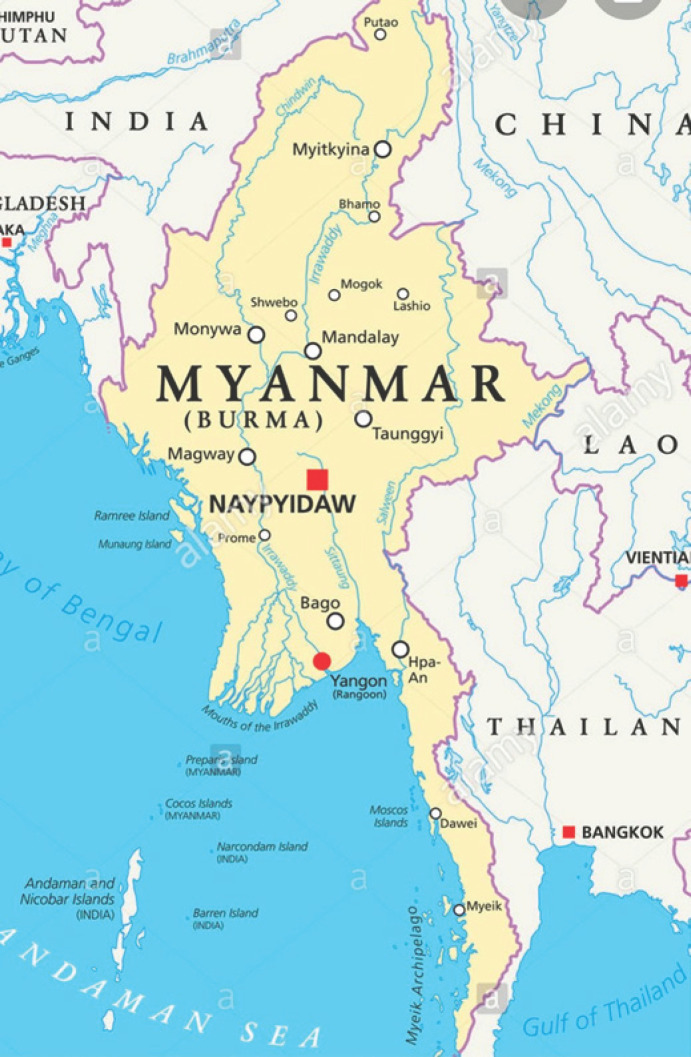 Burden of Stroke in Myanmar.