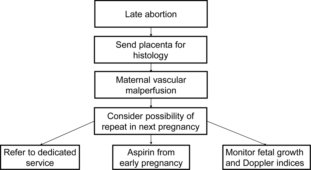 Strong Association Between Placental Pathology and Second-trimester Miscarriage.