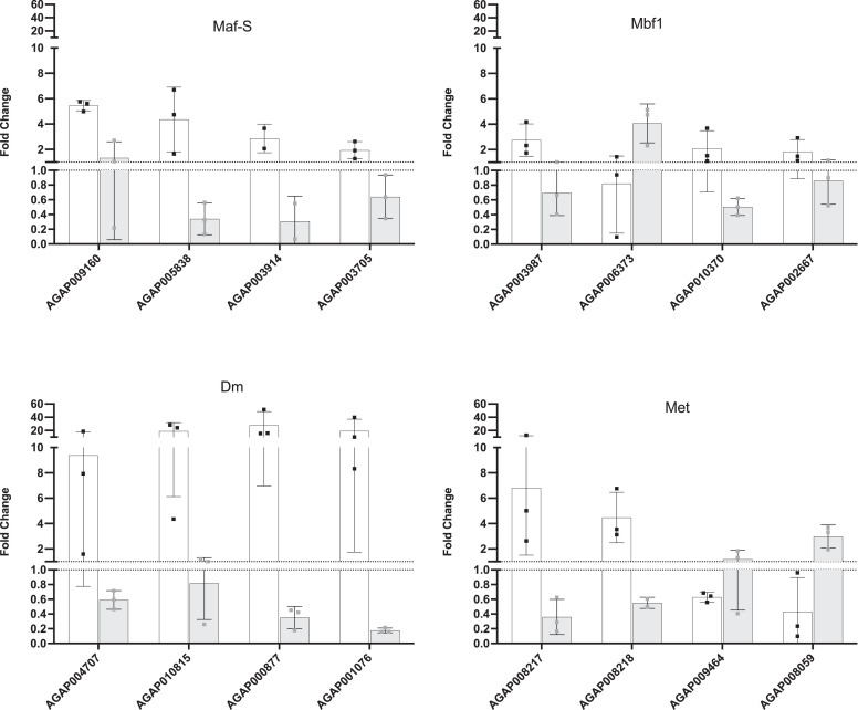 Capturing the transcription factor interactome in response to sub-lethal insecticide exposure