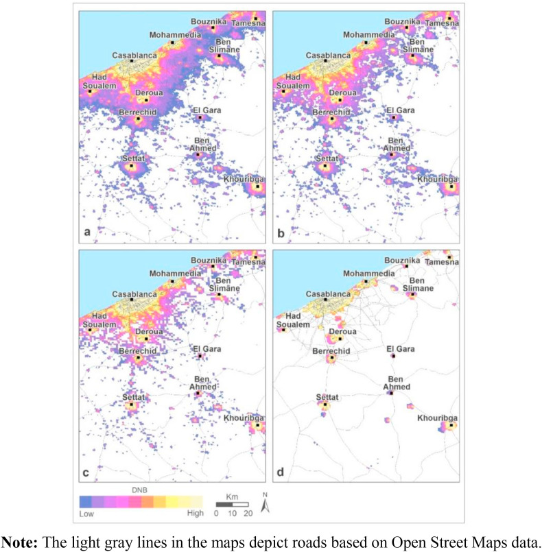 Tracking economic activity in response to the COVID-19 crisis using nighttime lights – The case of Morocco