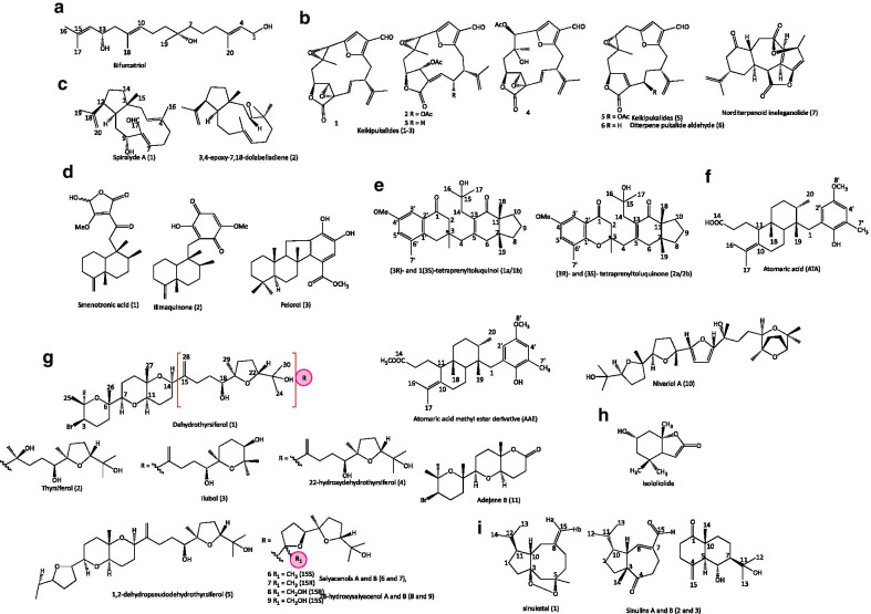 Potentials of marine natural products against malaria, leishmaniasis, and trypanosomiasis parasites: a review of recent articles.