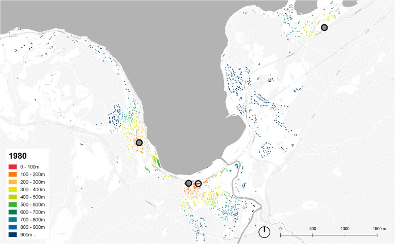 Reducing private car demand, fact or fiction? A study mapping changes in accessibility to grocery stores in Norway.